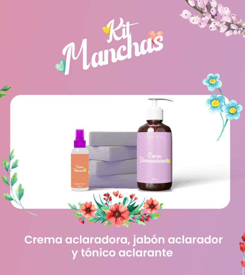 Kit manchas aclarante